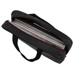 Папка на молнии с ручками STAFF EVERYDAY, А4, ширина 80 мм, полиэстер, черная, 270918