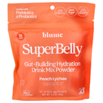 Blume, SuperBely®, персик и личи, 15 пакетиков по 4 г (0,14 унции)