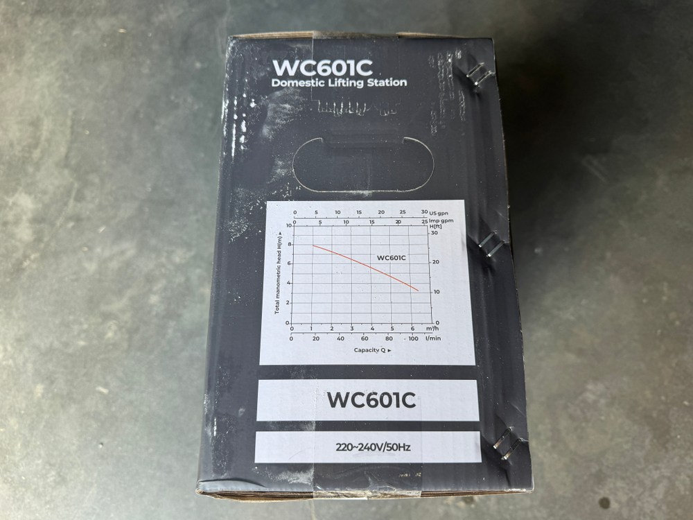 Насос сантехнический LEO WC601C
