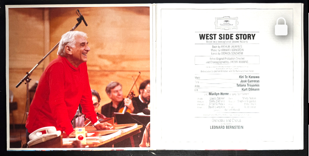 Leonard Bernstein - West Side Story 2LP (Германия 1985г.)
