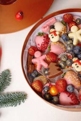 Шоколадный подарок на Новый год