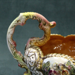 Винтаж: Ваза для фруктов Capodimonte