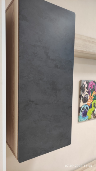 дуб сонома / бетон темный