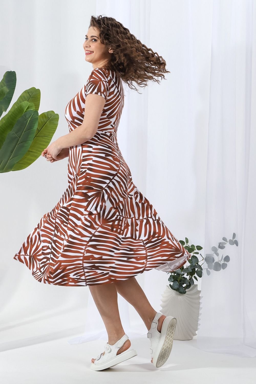 Платье Эврика-1 Виотекс КОРИЧНЕВЫЙ