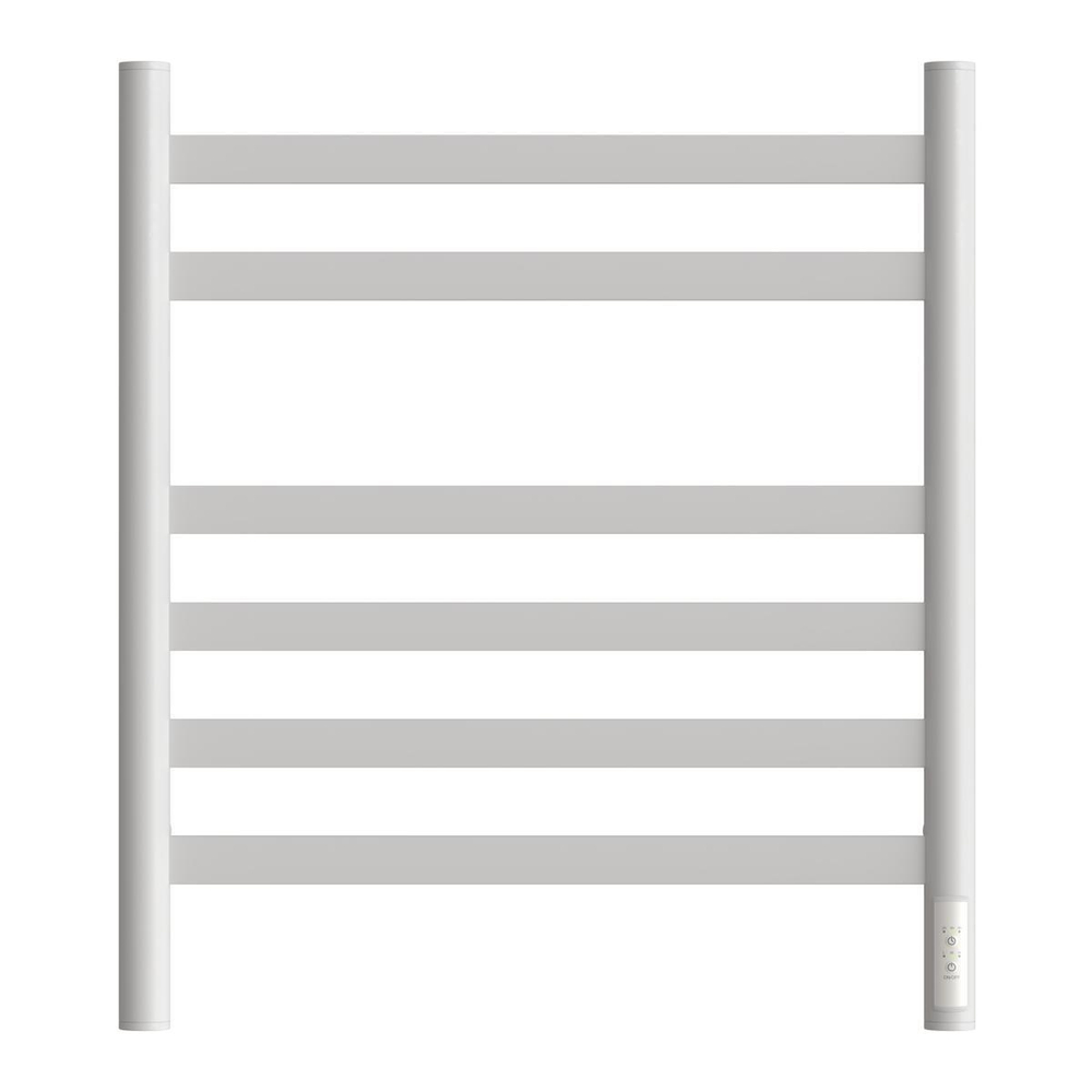 купить Полотенцесушитель электрический Point Селена PN16856W П6 500x600, диммер справа, белый