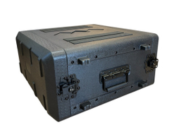 RACK LDPE | Короткий рэковый кейс 4 юнита 390мм +сумочка+ложемент в крышке| LDPE RACK4U390 | Внутр. размеры 485*350*185мм