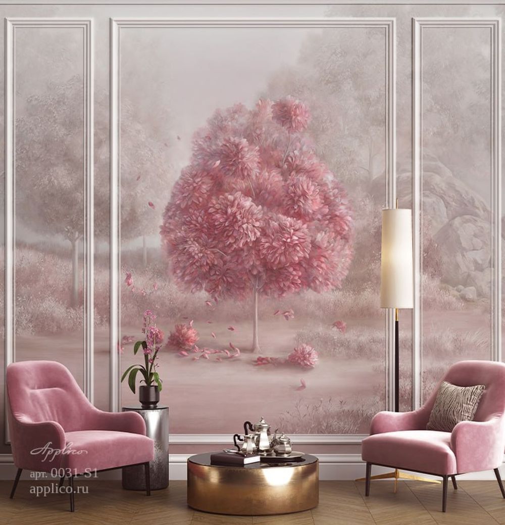 Бесшовная фреска Ардженто 0031-S1, 2,7 м (Ширина 4 м)