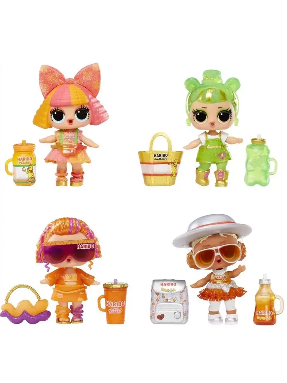 Кукла Лол в капсуле Lol Loves Mini Sweets Haribo оригинал