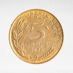 France, 5 Centimes 1972, VF