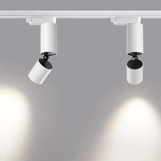 359318 PORT NT24 280 белый Светильник трековый однофазный трехжильный IP20 LED 5W 85-265V 3000K 600Лм TUBO