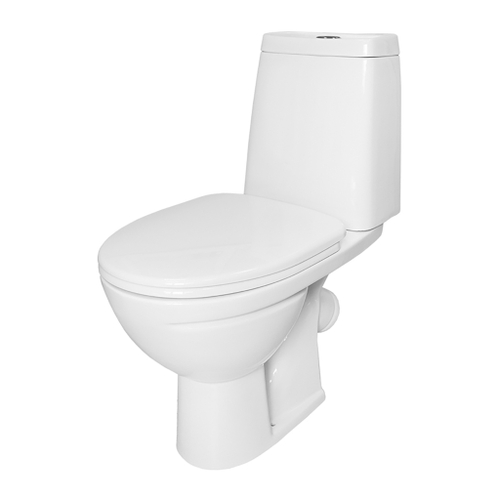 Унитаз-компакт "Марс" безободковый комфорт (кос,ниж.п,2-кн.ар,Oliveira,сид.дюро,креп.микрол.(Sanita)