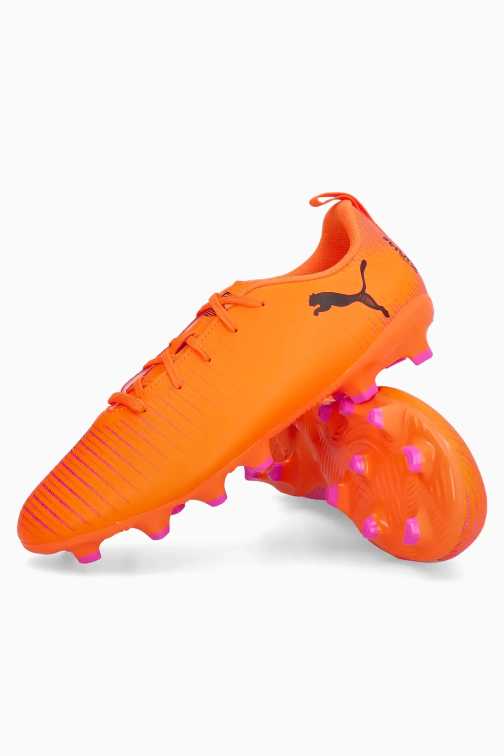 Бутсы Puma Future 8 Play FG/AG Junior - оранжевый