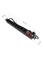 Блок розеток ST-PDU-08-SP