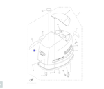 Наклейка для лодочных моторов 69W-42677-00-00