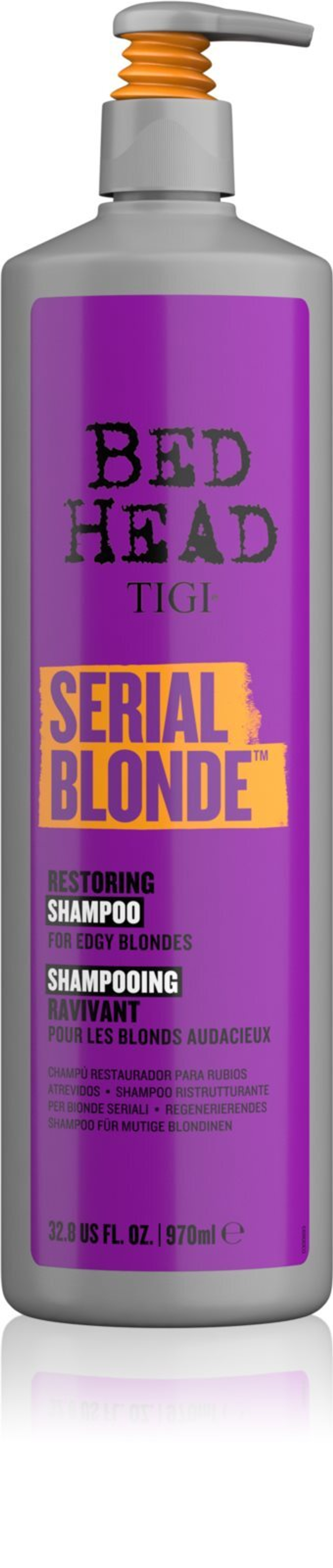 TIGI Bed Head Serial Blonde - восстанавливающий шампунь для светлых волос /   970  ml  / GTIN 615908432275