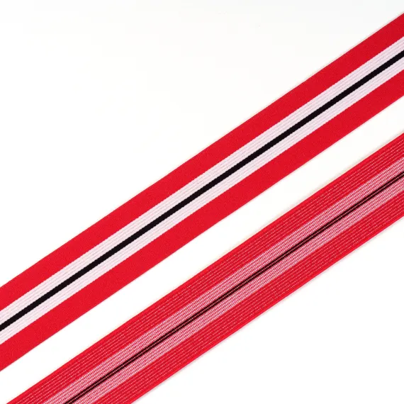 Резинка широкая, красная 30 мм, Германия