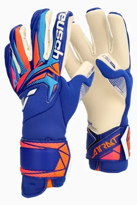 Вратарские перчатки Reusch Attrakt Gold X Guardian - синий