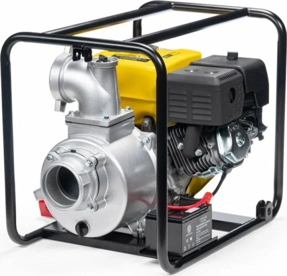 Мотопомпа бензиновая CHAMPION GP100E для слабозагрязненной воды