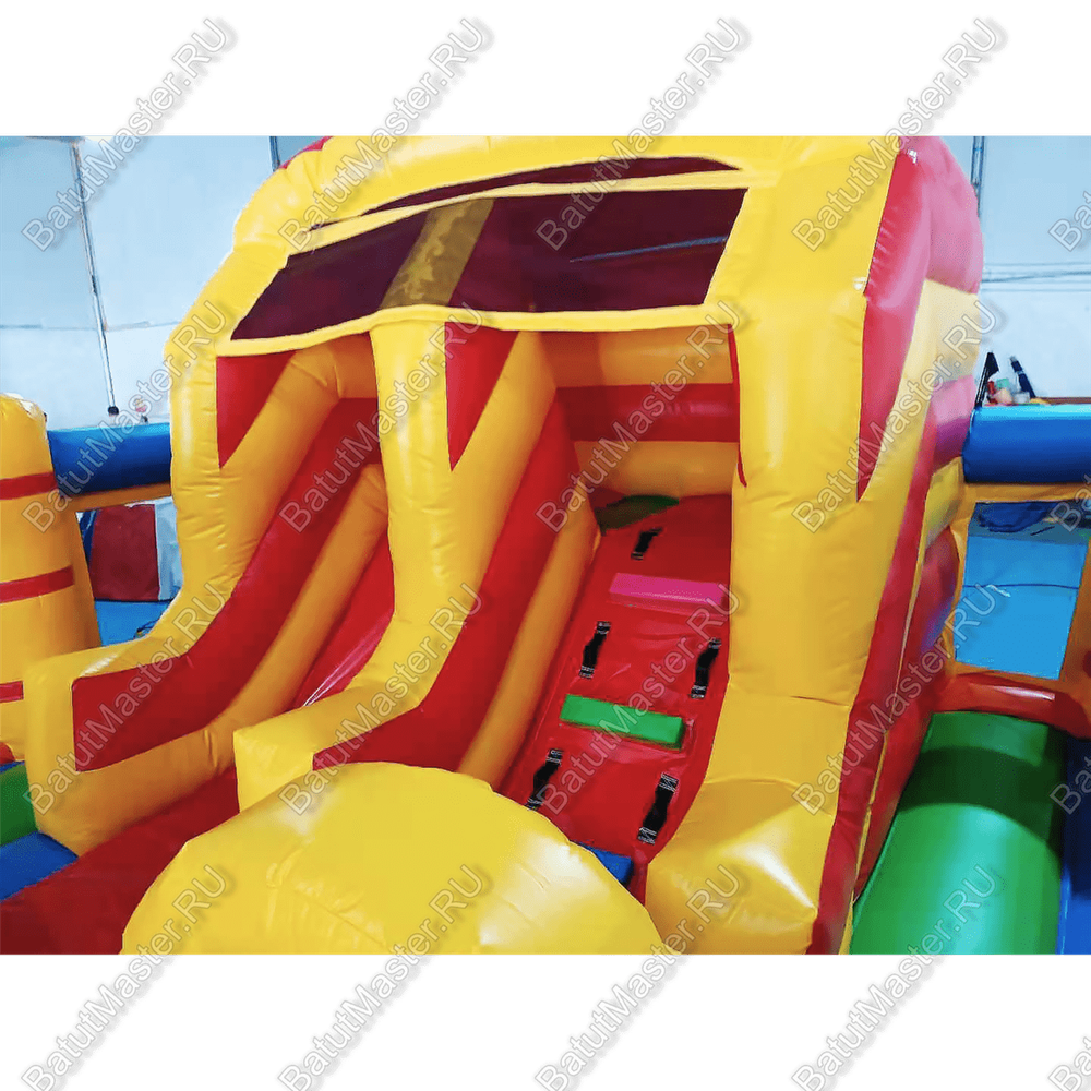 Надувной батут "Спорткомплекс 2", без столбиков, 4,5*4,5*3 м