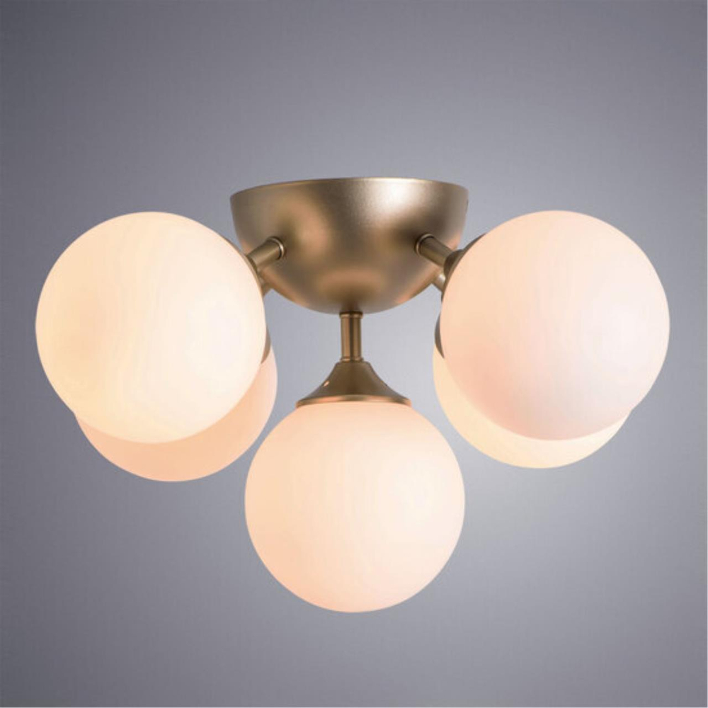 Потолочная люстра Arte Lamp FOBOS A2704PL-5SG