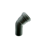 Отвод канализационный TEBO Ø32x45°