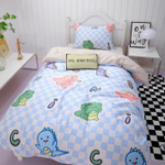 Комплект постельного белья на резинке Сатин Люкс KIDS 100% хлопок CDKR026