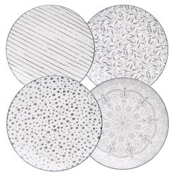 НАБОР ТАРЕЛОК ОБЕДЕННЫХ BRONCO "DREAMS" ИЗ 4 ШТ. ДИАМЕТР=27 СМ