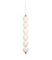 Подвесной светодиодный светильник Lumina Deco Snowman LDP 6835-1 WT+CHR