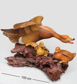 32-008 Фигура «Семейка уток» (о.Бали)
