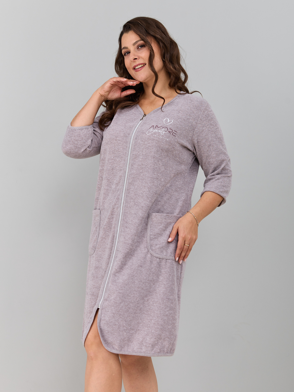 Халат Хм-562/бежевый-п