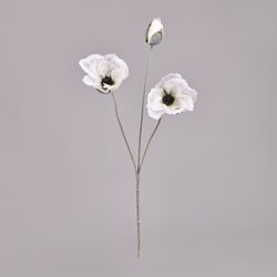 ЦВЕТОК ИСКУССТВЕННЫЙ "МАК" ВЫСОТА=50СМ. (МАЛ=24 ШТ/КОР=96ШТ.)
