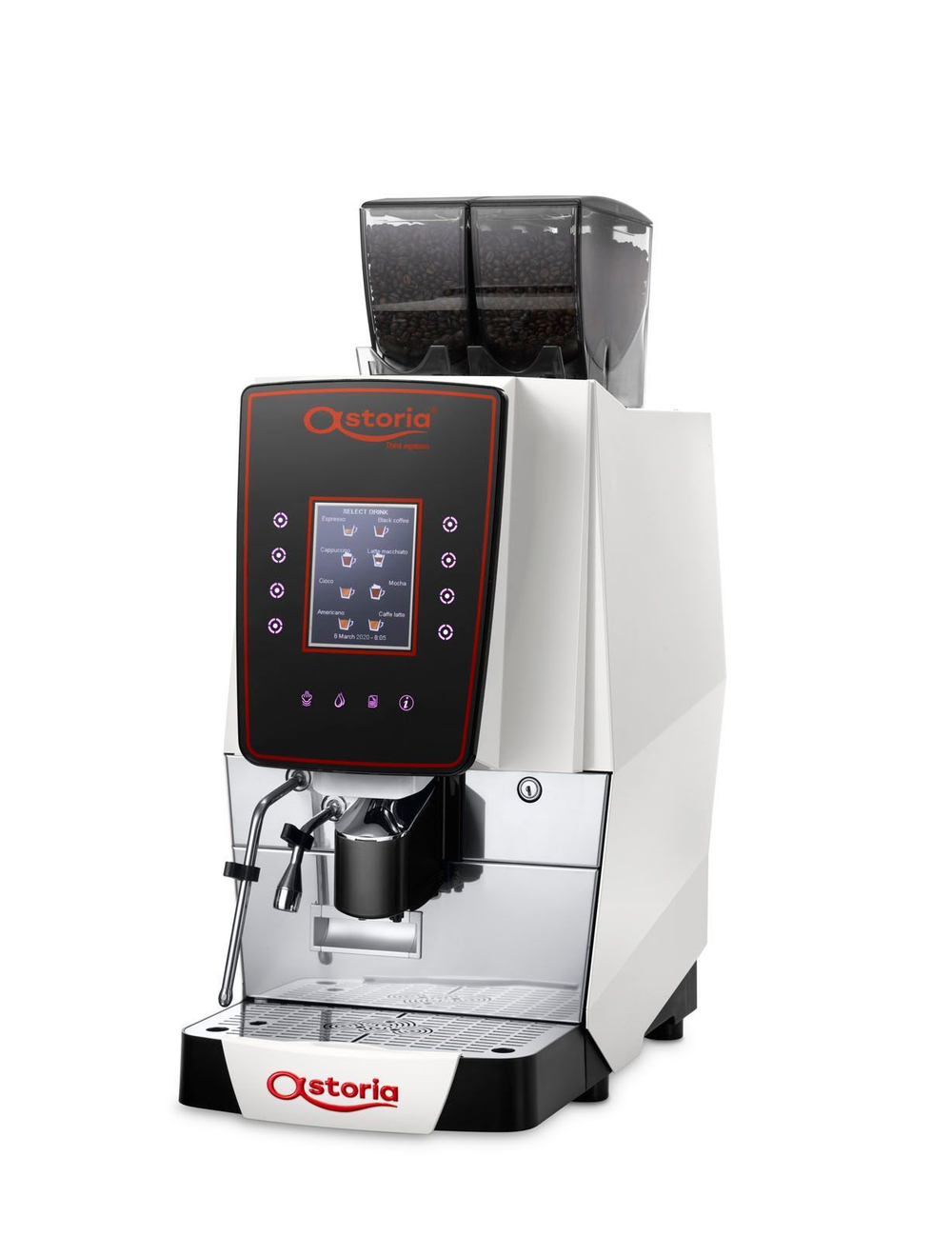 Кофемашина Astoria (C.M.A.) Drive6000 ASR/1 белая 230 / 380В