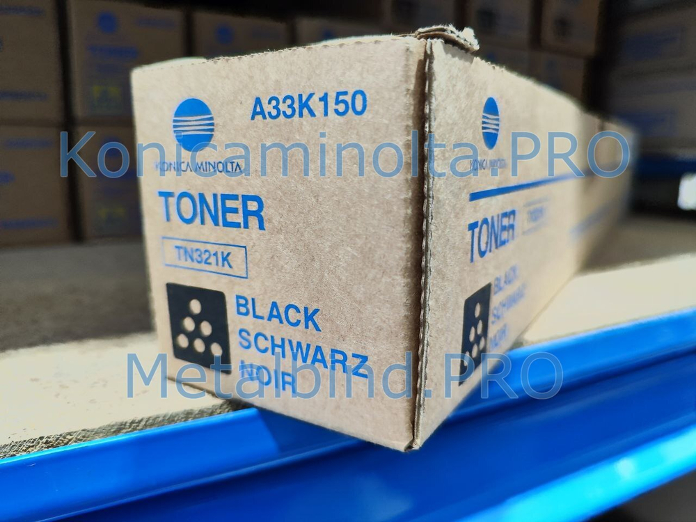 Тонер TN-321K Konica Minolta оригинальный черный A33K150