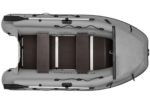 Надувная лодка Фрегат M-350 F серая