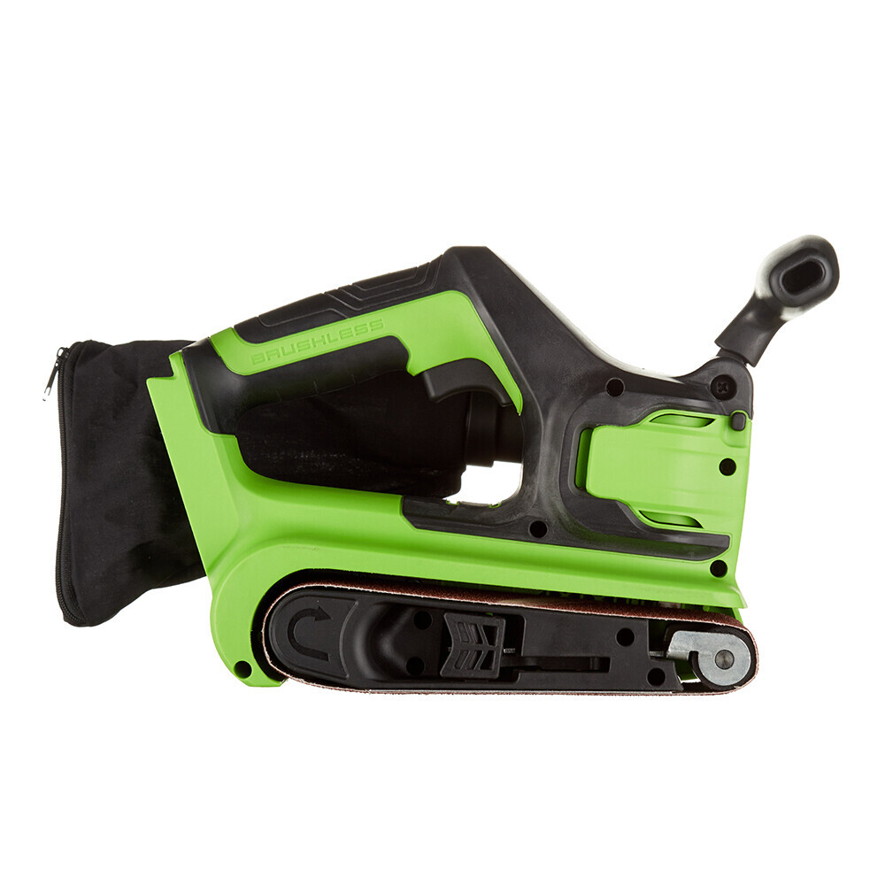 Шлифмашина ленточная аккумуляторная Greenworks G24BS 24В 457х76 мм без АКБ и ЗУ (3100607)