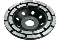 Чашка алмазная двухрядная STAYER Double 125 мм STAYER 33381-125_z01