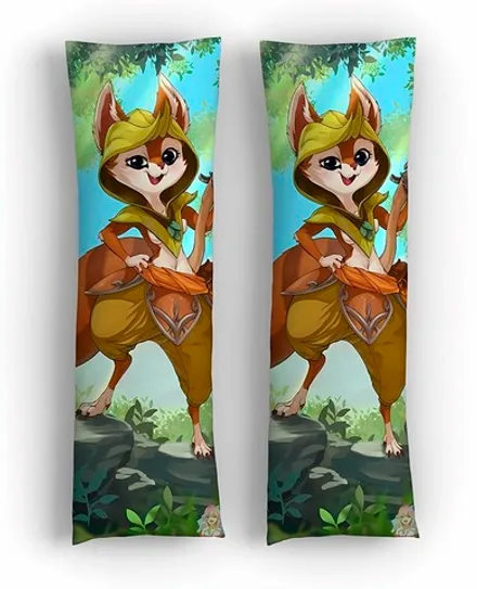 Дакимакура Белка Худвинк №2