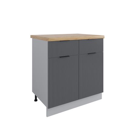 Кухня Модуль С2ЯШ 800 Фенис 3Д Графит