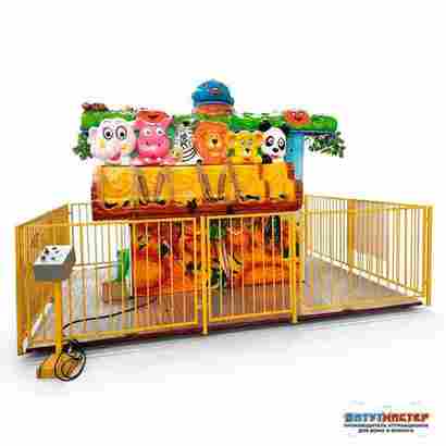 Летающая скамейка «Весёлая саванна», 12 мест,  6×6×2,85 м