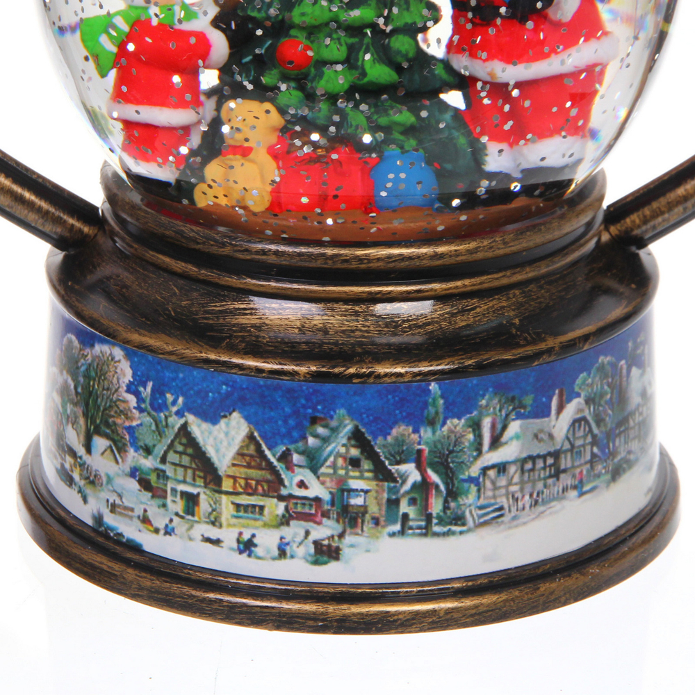 Сувенир с подсветкой «Встреча» 10.5*11*29 см (питание от USB и батареек)