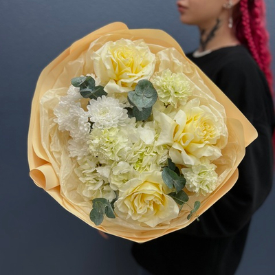 Букет "Мёд и сливки" #33