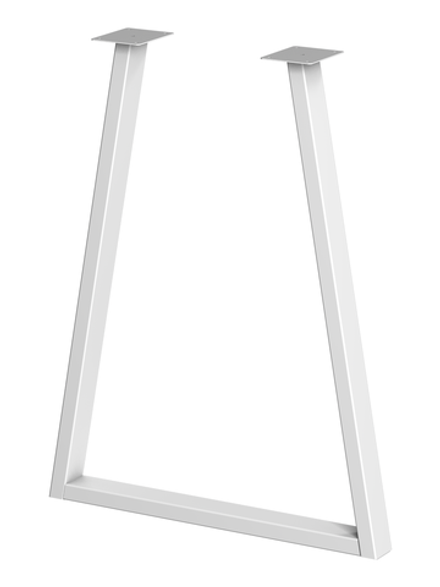 Подстолье Трапеция 850 для барной стойки, цвет белый муар