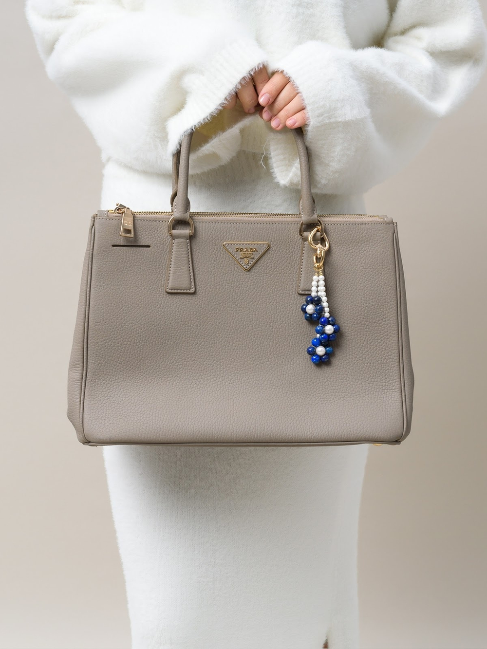 Брелок Flowers с лазуритом Gold