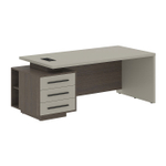 Стол руководителя с тумбой тип 1 VELION