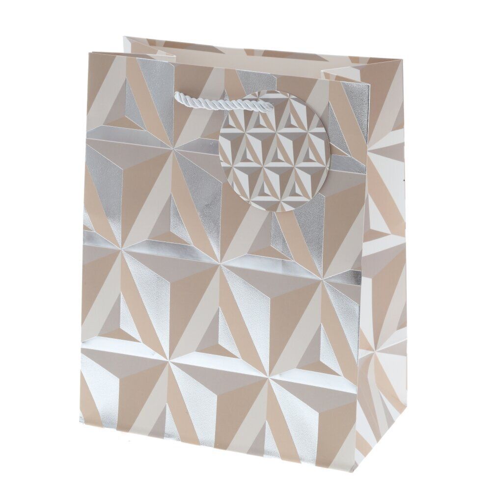 GAEM Пакет подарочный S (бумага 210г/м2, блок микс 12шт), L18 W10 H23 см, 4в.