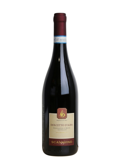 Вино SCANAVINO DOLCETTO D'ALBA DOC 2021 красное сухое 13% 0,75л