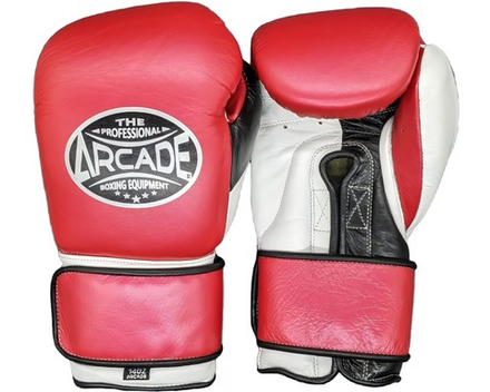 Боксерские перчатки Arcade Silver red_white_black