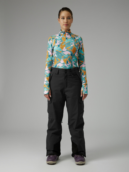 Брюки горнолыжные утепленные Таклик (черные)