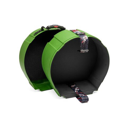 Ударопрочный кейс с отделкой велюром ЗЕЛЕНЫЙ - для малого барабана - DGCASE DARUMA 14TF (5in - 8,5 in)