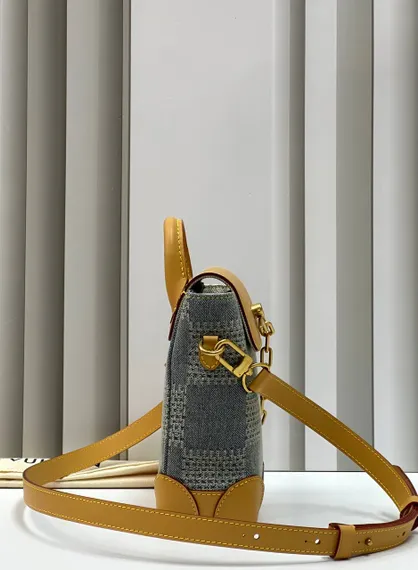Сумка Louis Vuitton Nano Steamer синий